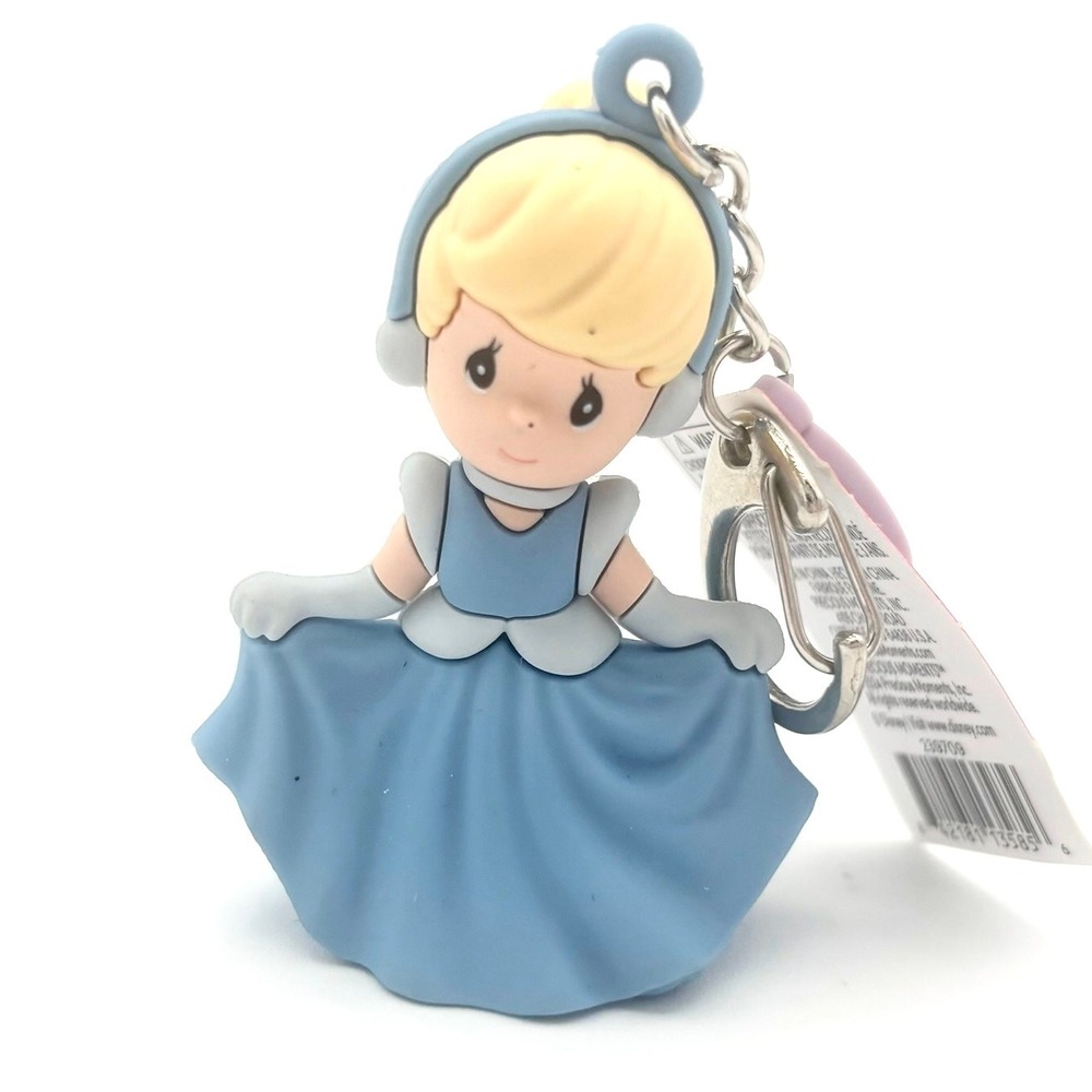 Precious Moments Disney Princess Cinderella Backpack Clip Blue 239709 School NEW